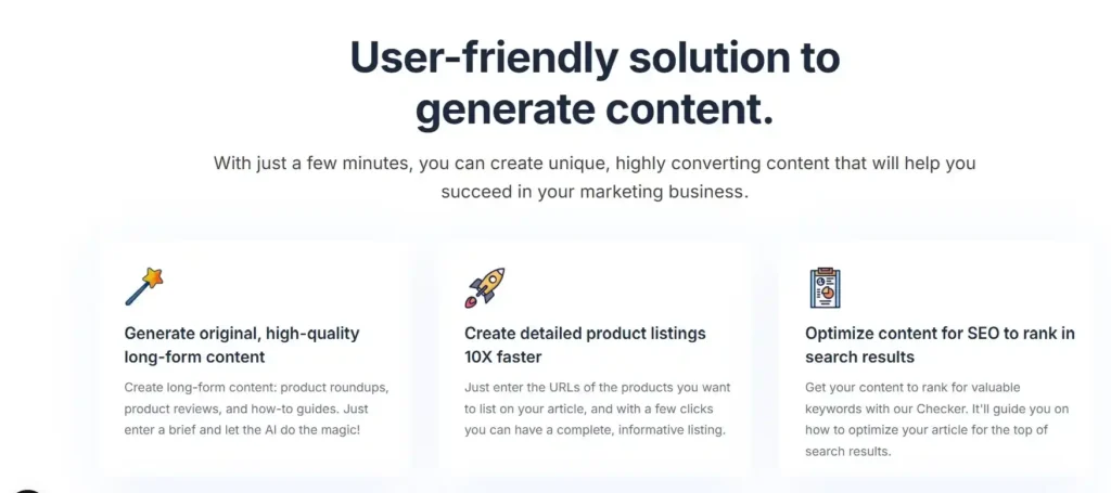 SEOWriting-AI-Benutzerfreundliche-Funktionen