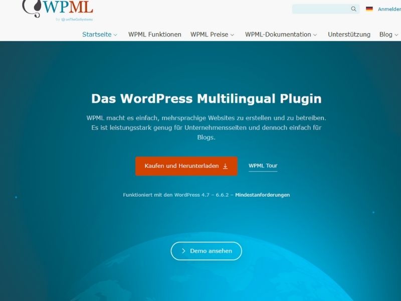WPML - Das Wordpress Multilingual Plugin