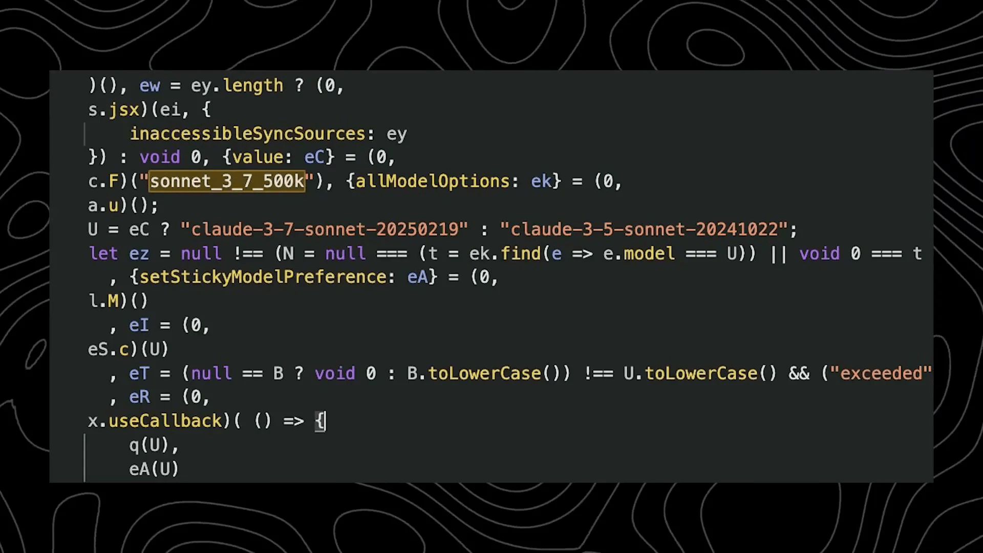 Claude 3.7 Leak über Kontextfenster