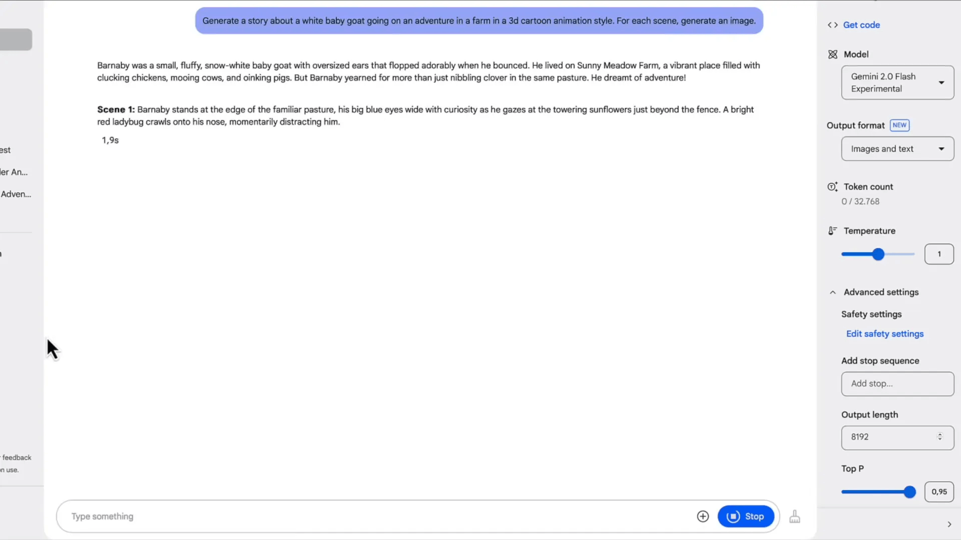Gemini Flash 2.0 Experimental