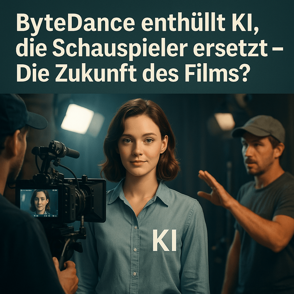 ByteDance enthüllt KI, die Schauspieler ersetzt – Die Zukunft des Films
